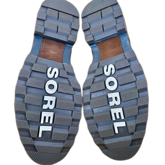 Sorel Men's Madison Waterproof Leather Chukka Boots Size 12 Brown - Picture 10 of 11